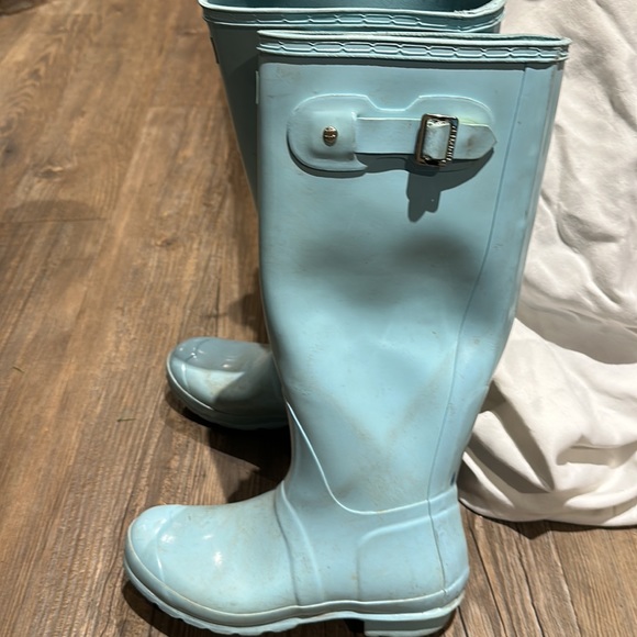 Light blue hunter boots - Picture 2 of 4
